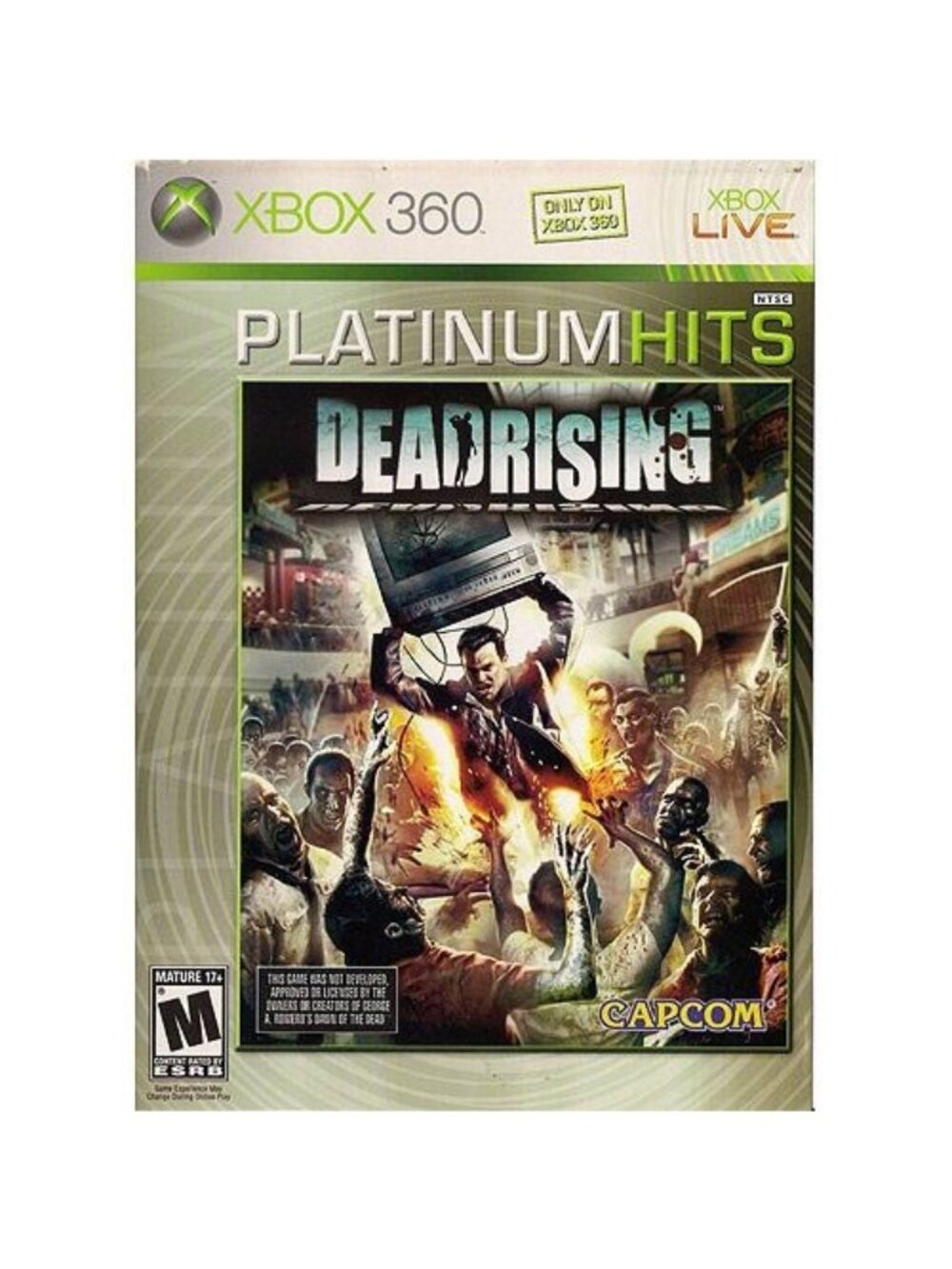 Dead Rising (Microsoft Xbox 360, 2006) CIB VERY GOOD with clean disk